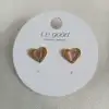 New pink cat's eye stone earrings Specification image